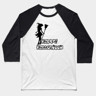 Happy Halloween - Pretty Halloween Witch Baseball T-Shirt